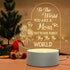 3D Night Light For Mom